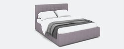 Кровать Толедо (24) (с.м.160*200) (ТКФ), ЦП 300 Verona Steel, ВариантКроя1