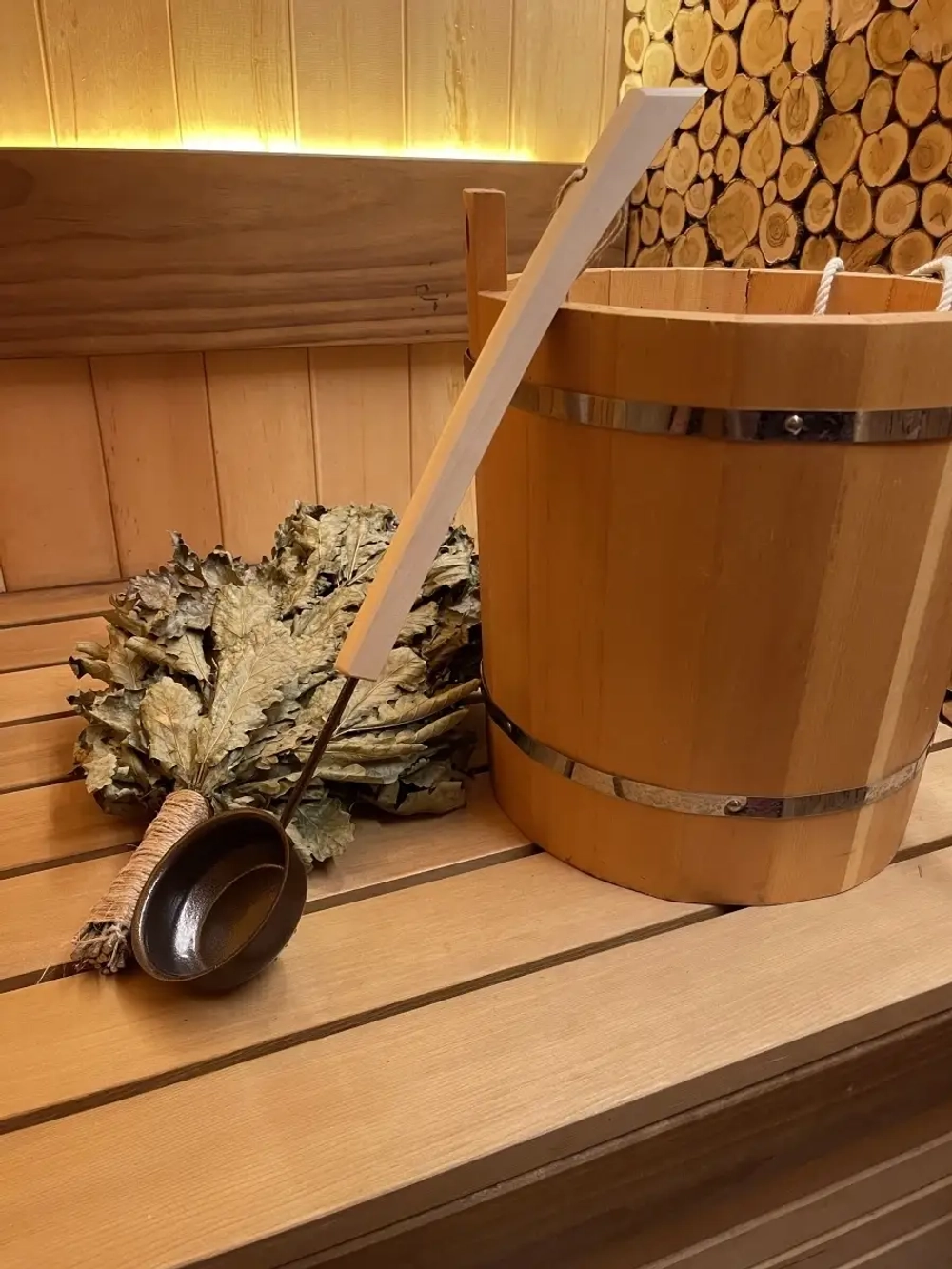 Ковш черпак для бани и сауны