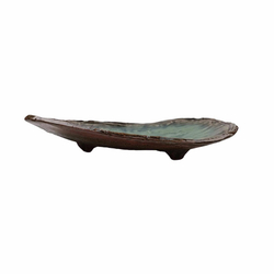 Тарелка для закусок 25см Roomers Tableware green SG244004-2