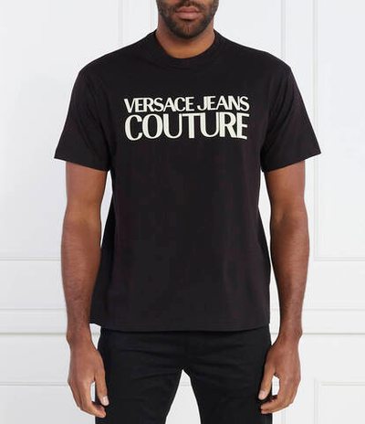 Футболка MAGLIETTA Versace Jeans Couture - черный(76GAHG01CJ00G)