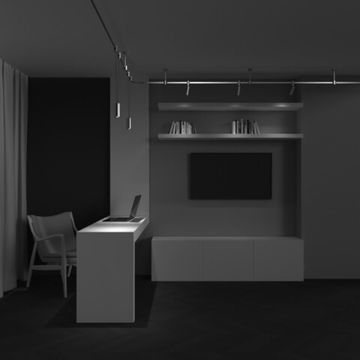 Трековый магнитный светодиодный светильник 12W 4000K TR157-1-12W4K-BS латунь 38° Focus Led Flarity Maytoni