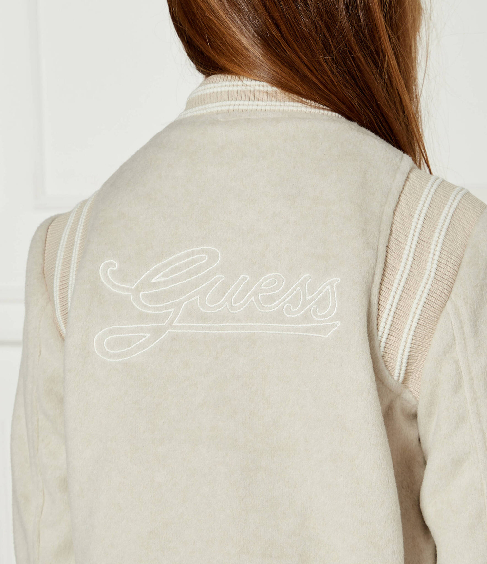 Куртка бомбер Guess - бежевый(J4RL13 WFWS2)