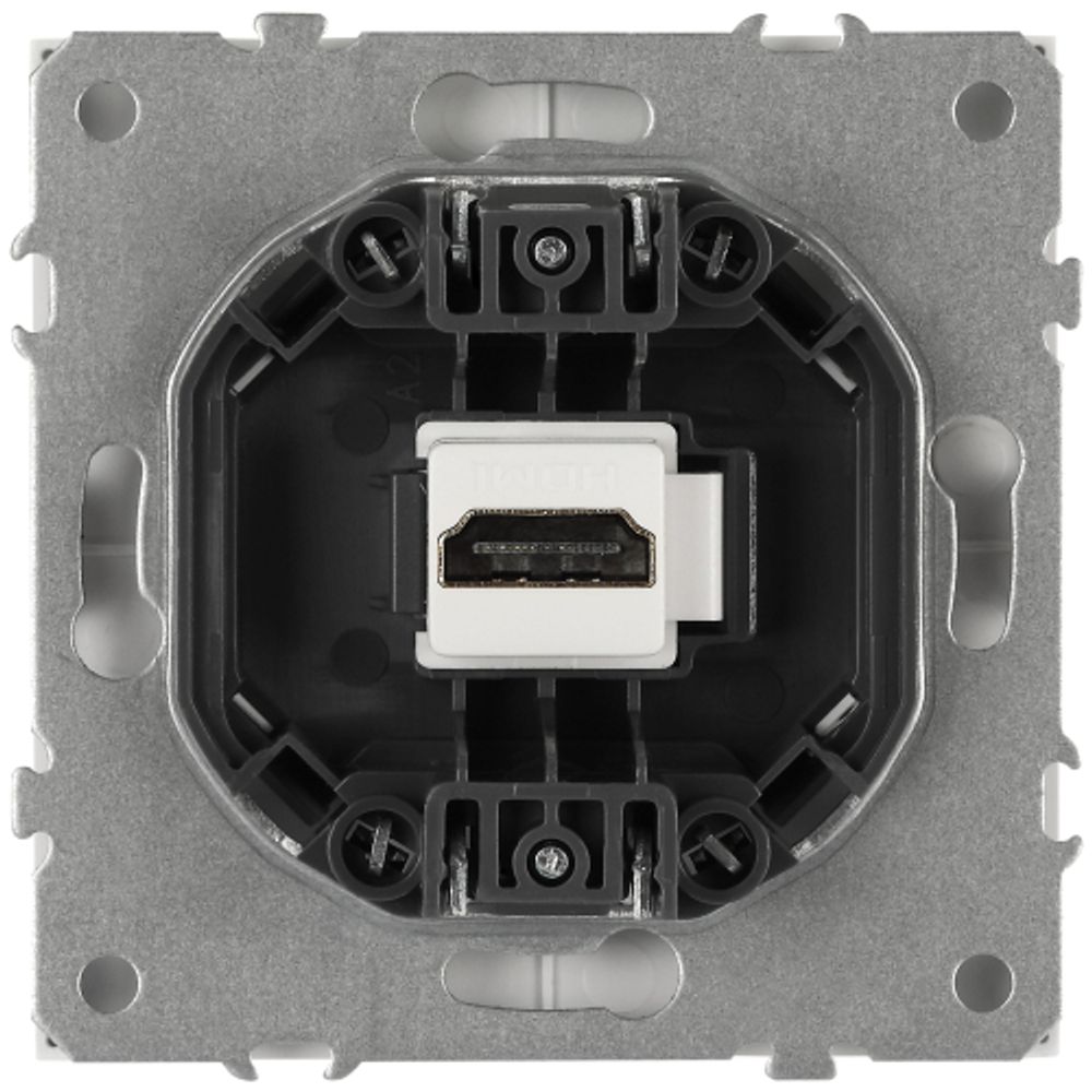 Розетка ЭРА Galaxy 15-3114-01 HDMI IP20 белый | Эра Galaxy