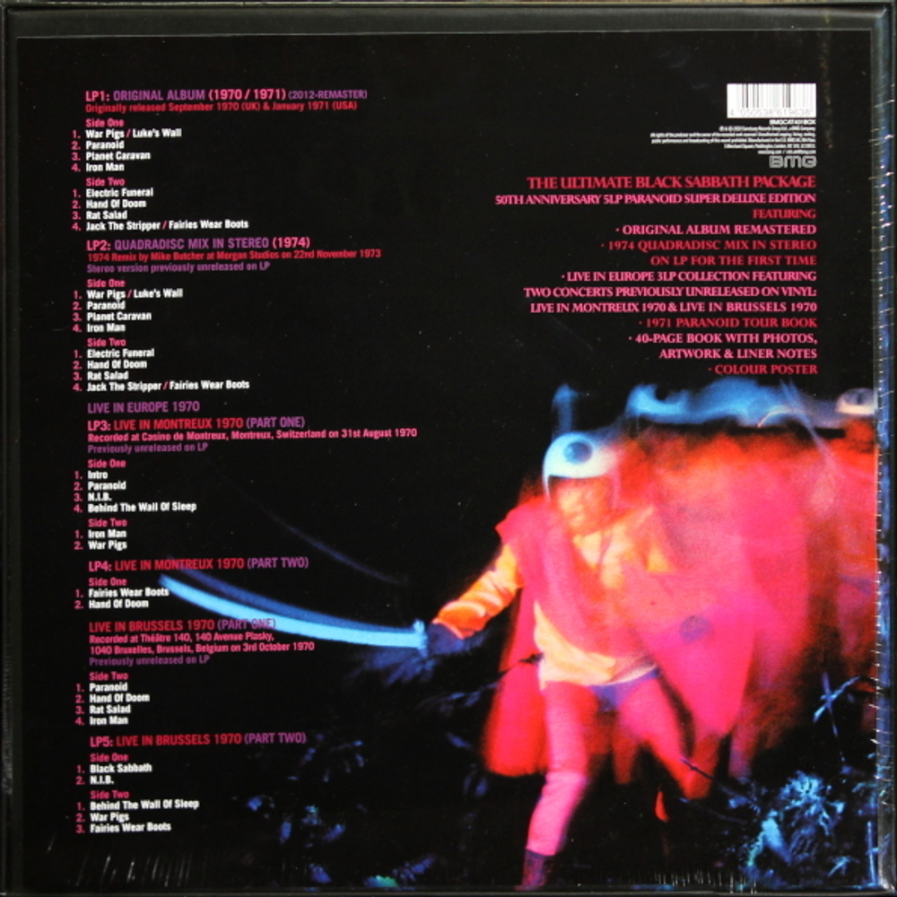 Black Sabbath / Paranoid (Super Deluxe Edition)(5LP)