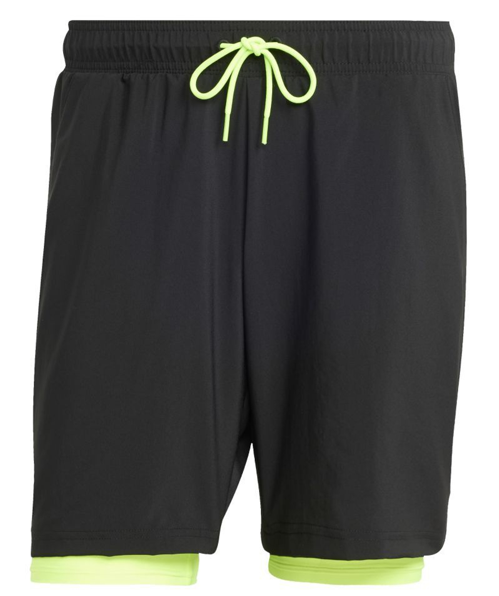 Мужские теннисные шорты Adidas Club Climacool 2in1 - черный