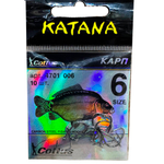 Крючки КАТАНА SIZE 6, (уп/10шт)