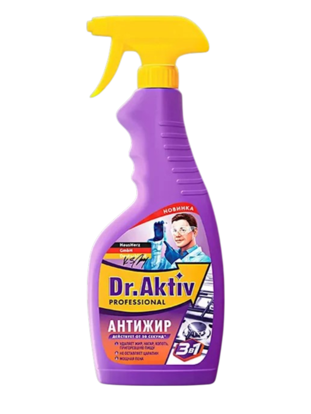 Средство Dr.Aktiv чистящий антижир 500мл