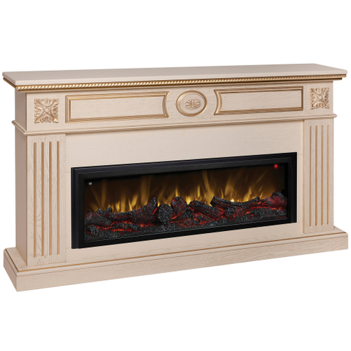 Каминокомплект Real Flame Siena 42/BV WT с очагом Beverly 1000 (без обогрева)