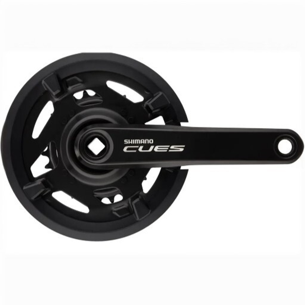 Шатуны SHIMANO CUES U4000, 40-26, под квадрат, с защитой, 170мм
