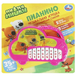 Пианино "Ми-ми-мишки" 35 песен и звуков, на бат. блистер 2109M013-R1 (Умка)
