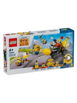 Конструктор LEGO Minions 75580 Миньоны и банановая машина