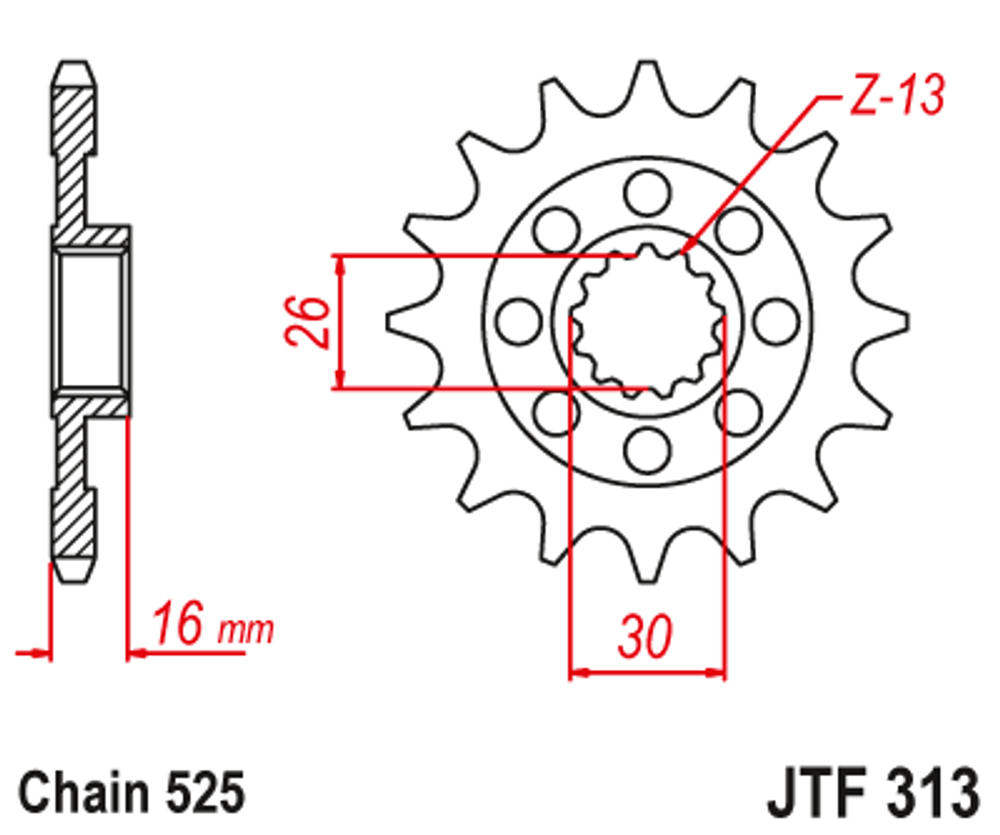 Звезда JTF313.15