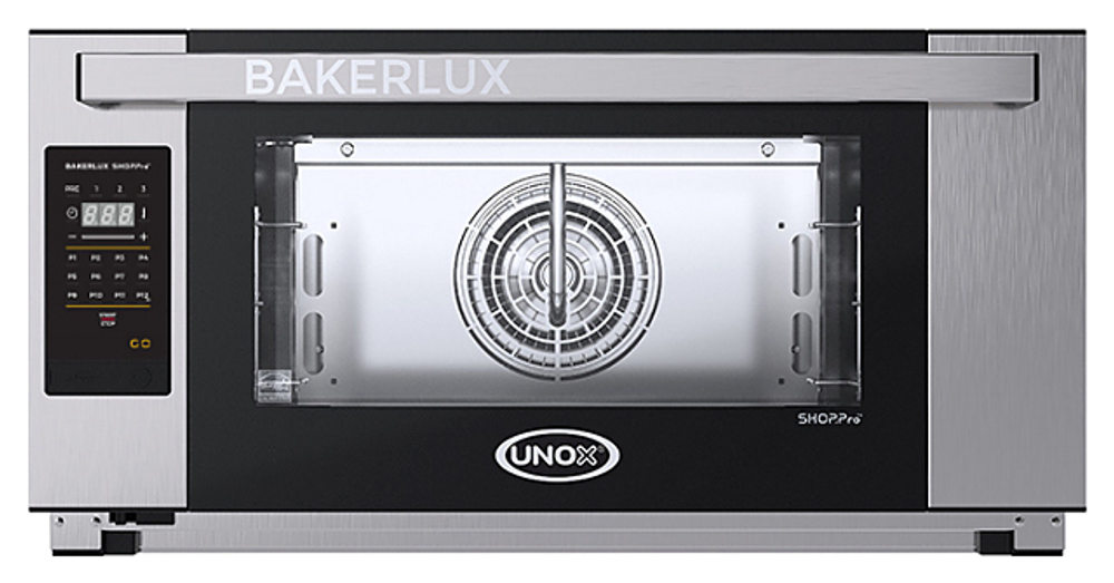 Печь конвекционная UNOX XEFT-03EU-EGDN без сливного отверстия