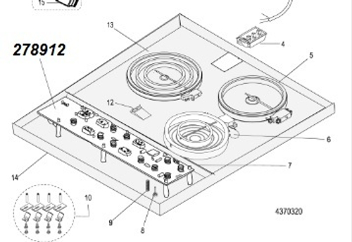 Модуль управления варочной поверхности Hotpoint-Ariston, ARISTON