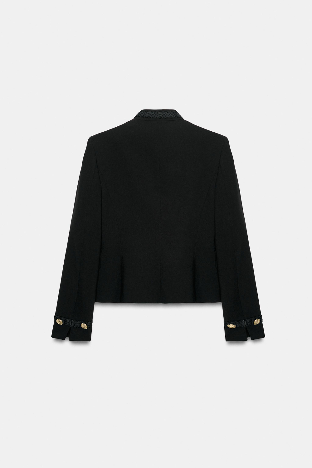 ДВУБОРТНЫЙ БЛЕЙЗЕР С ТЕКСТУРНОЙ ОТДЕЛКОЙ — ZARA