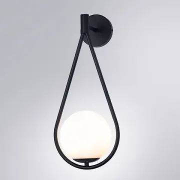 Бра 1*E14 A7765AP-1BK белый/черный Matisse Arte Lamp
