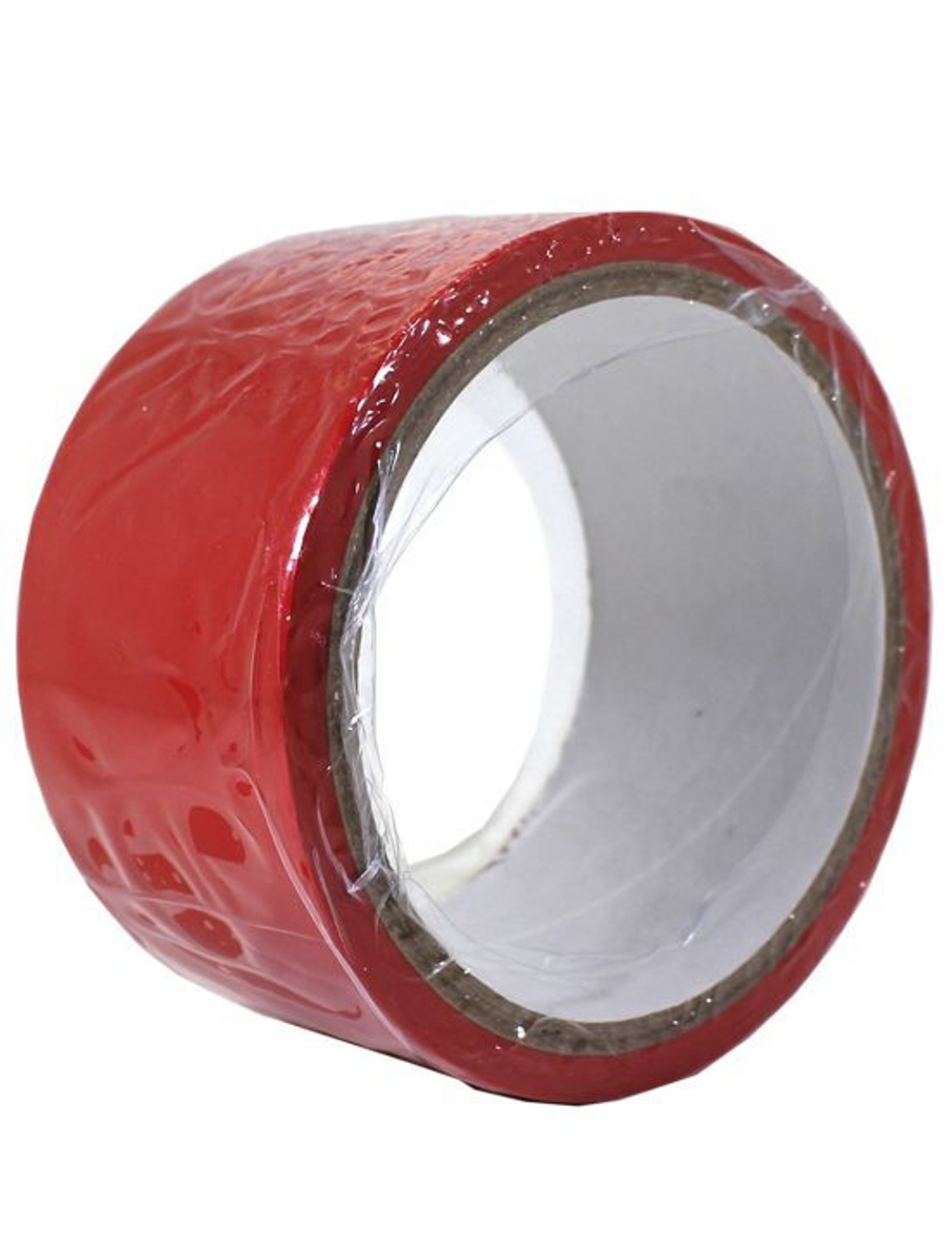 Красный скотч для связывания Bondage Tape - 15 м. (Цвет: красный)