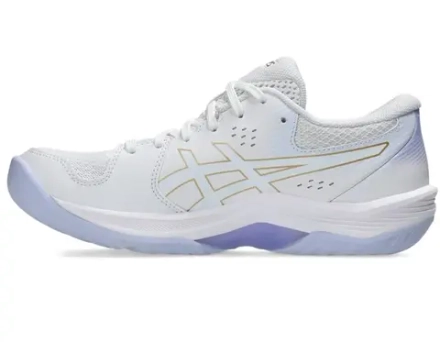 Женские кроссовки для бадминтона/сквоша Asics Beyond FF - white/champagne