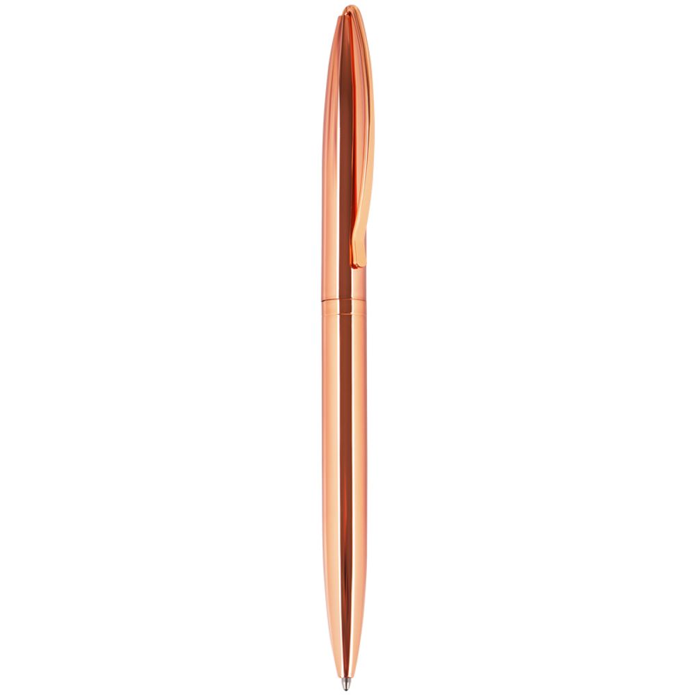 Ручка шариковая автоматическая MESHU "Rose gold" синяя, 1,0мм