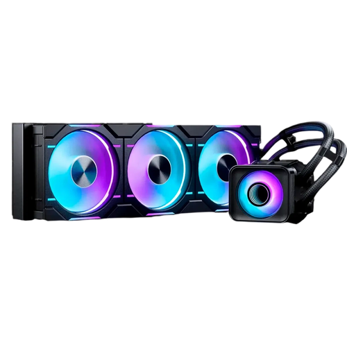 Жидкостное охлаждение PHANTEKS Glacier One 360D30 X2 ARGB Black