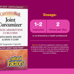 Natural Factors, CurcuminRich, средство для суставов на основе куркумина, 60 вегетарианских капсул