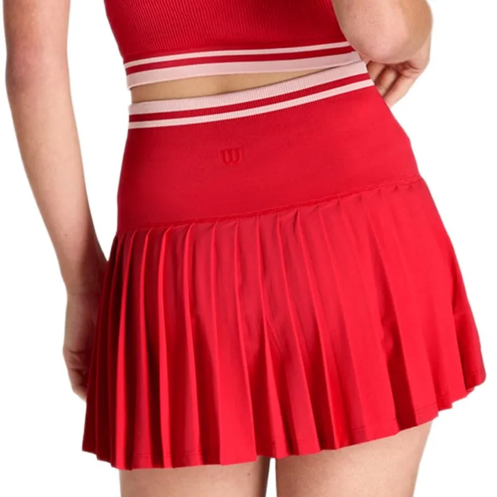 Теннисная юбка Wilson Midtown Wrap Tennis - varsity red