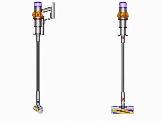 Пылесос Dyson V15 Detect absolute (SV47), UK, Yellow/Nickel