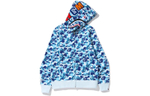 A Bathing Ape Abc Camo Shark Full Zip Худи синий