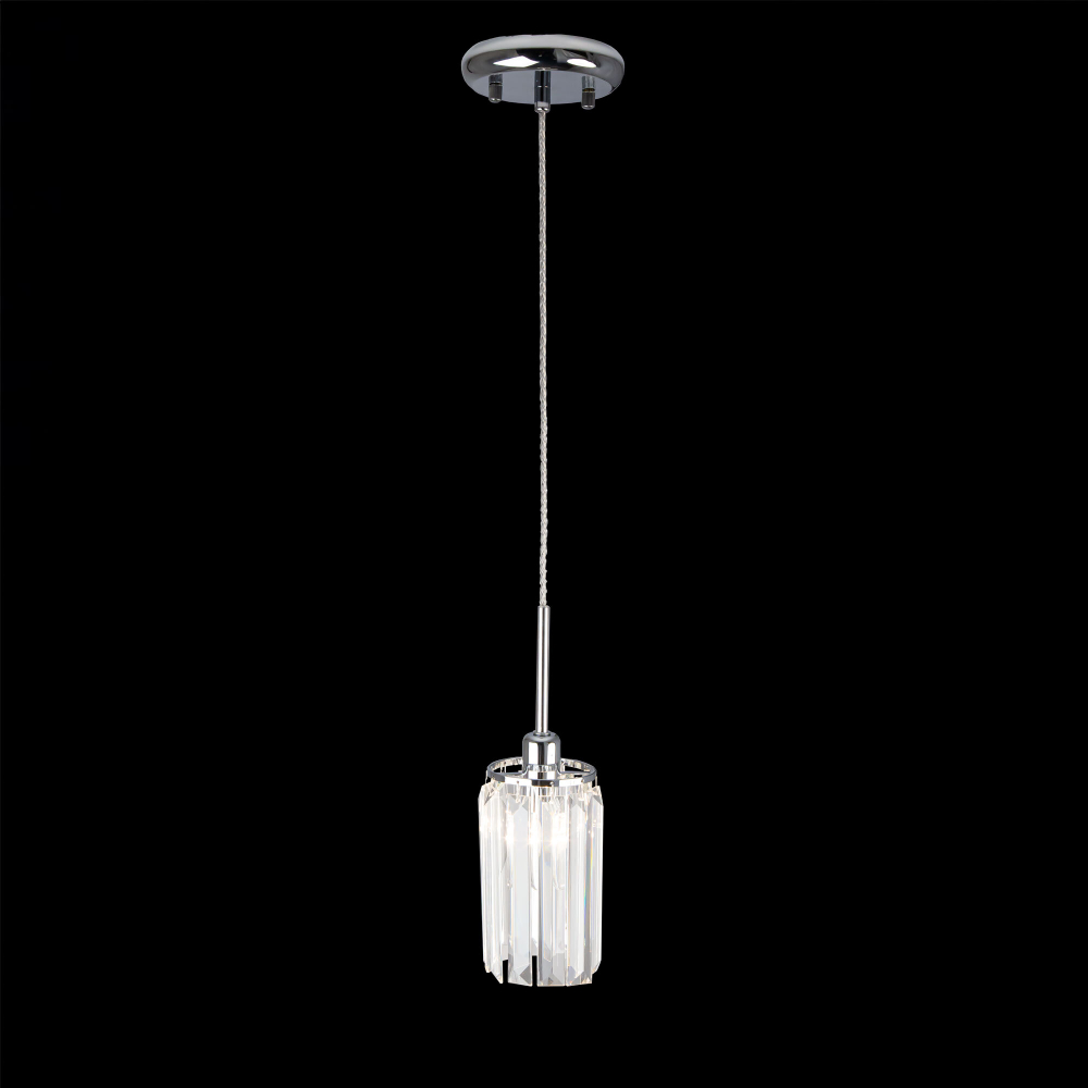 Citilux Синди CL330111 Подвесной хрустальный светильник Хром