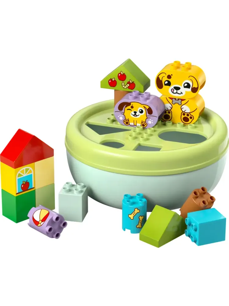 Конструктор DUPLO 10441 Сортер фигур: Домик для щенков