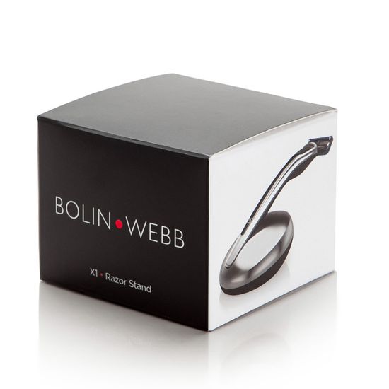 Подставка для бритвы Bolin Webb X1, серебристая