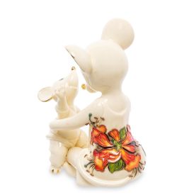 JP-121/10 Фигурка «Мышь с малышом» (Pavone)