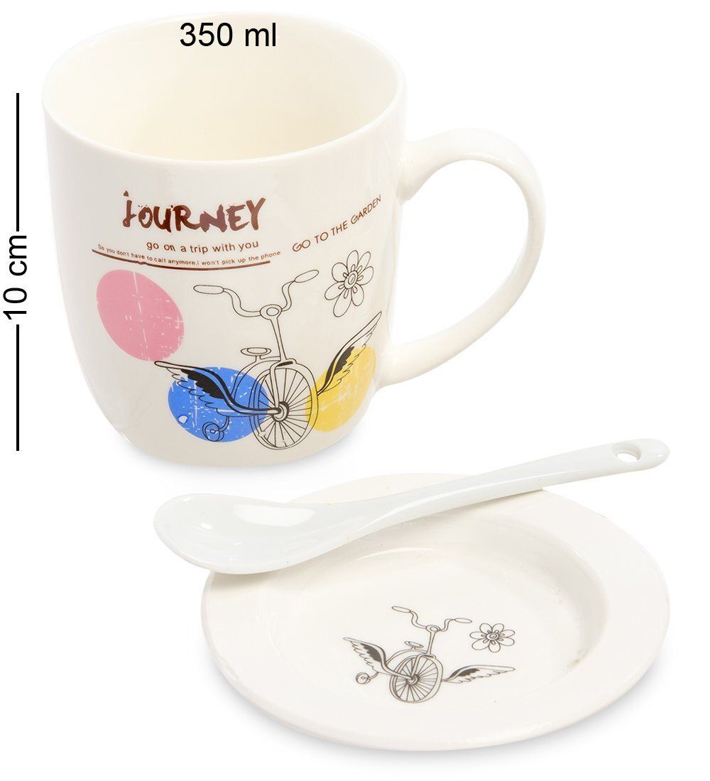 MUG-203/2 Кружка с ложкой «Мое путешествие»