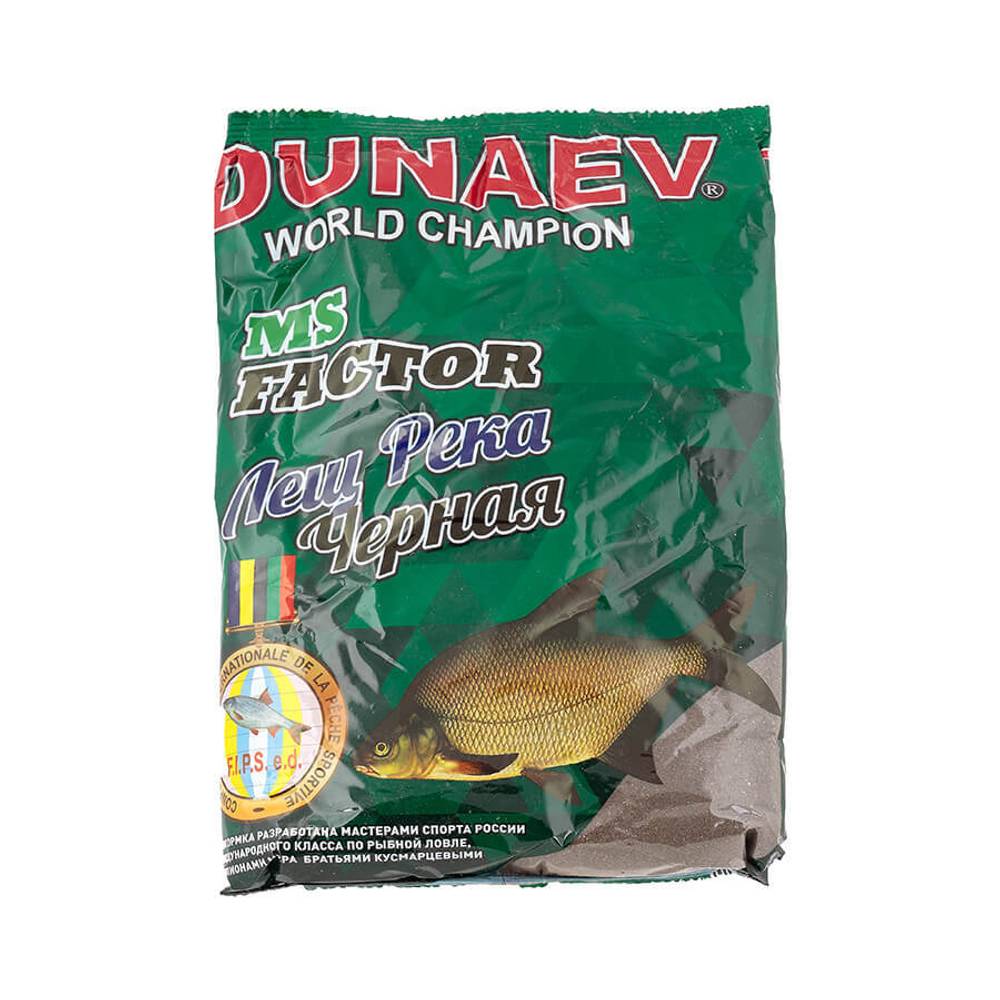 Прикормка "DUNAEV-MS FACTOR" 1кг Лещ Река Черная