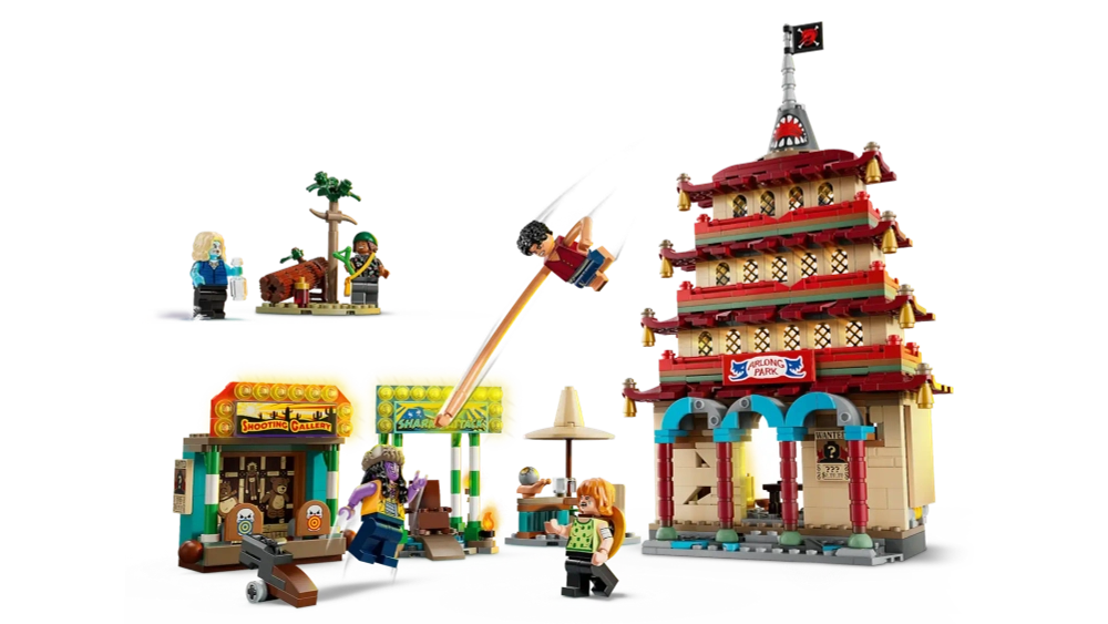 Конструктор LEGO One Piece 75638 Битва в парке Арлонг