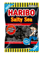 мармелад Haribo Salty Sea соленая лакрица 170 г (Из Финляндии)