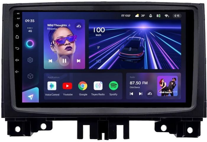 Магнитола для Mercedes-Benz Sprinter W906 2013-2017, Volkswagen Crafter 2013-2016 - Teyes CC3 Android 10, Быстрая, CarPlay, SIM-слот