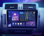 Магнитола для Toyota Land Cruiser Prado 150 2014-2017 - FarCar S500-TS20 монитор 10.36" 2K QLED на Android 14, Быстрейшая, CarPlay, 4G SIM-слот