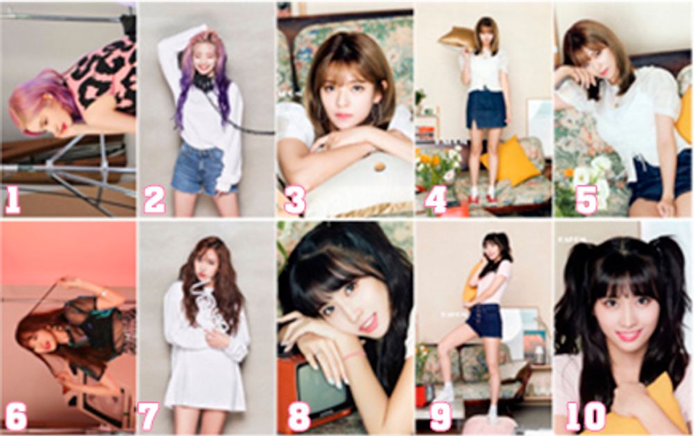 Фотокарточка - TWICE №9 Фотокарточка - TWICE №9