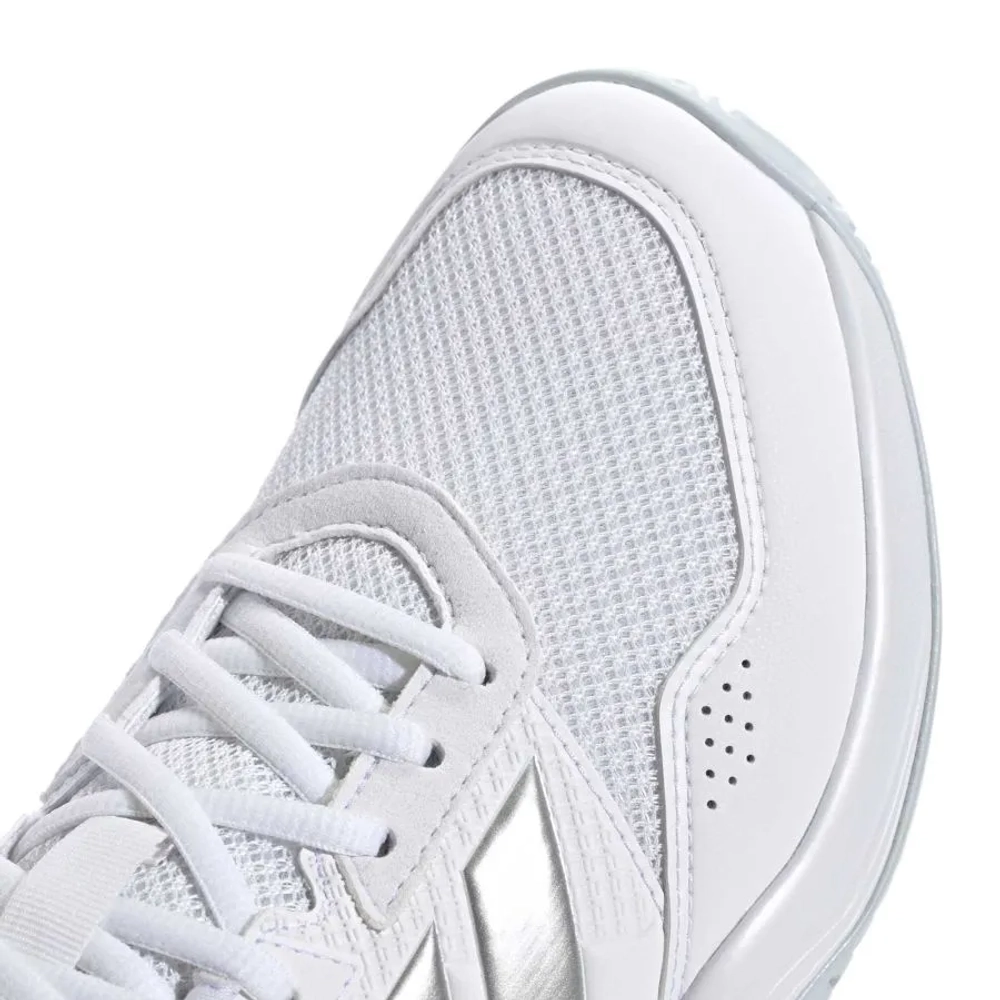 Женские Кроссовки теннисные Adidas GameCourt 3 W - cloud white/silver metallic/ice blue