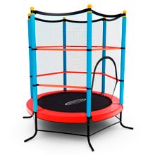 Батут детский DFC SMRKIDS 55&amp;quot; с сеткой, RED