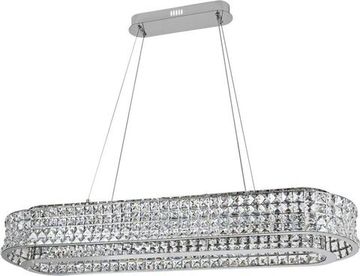 Люстра подвесная LED 150W 3000К-6000К 4024/09/12PL хром Karnelli Stilfort