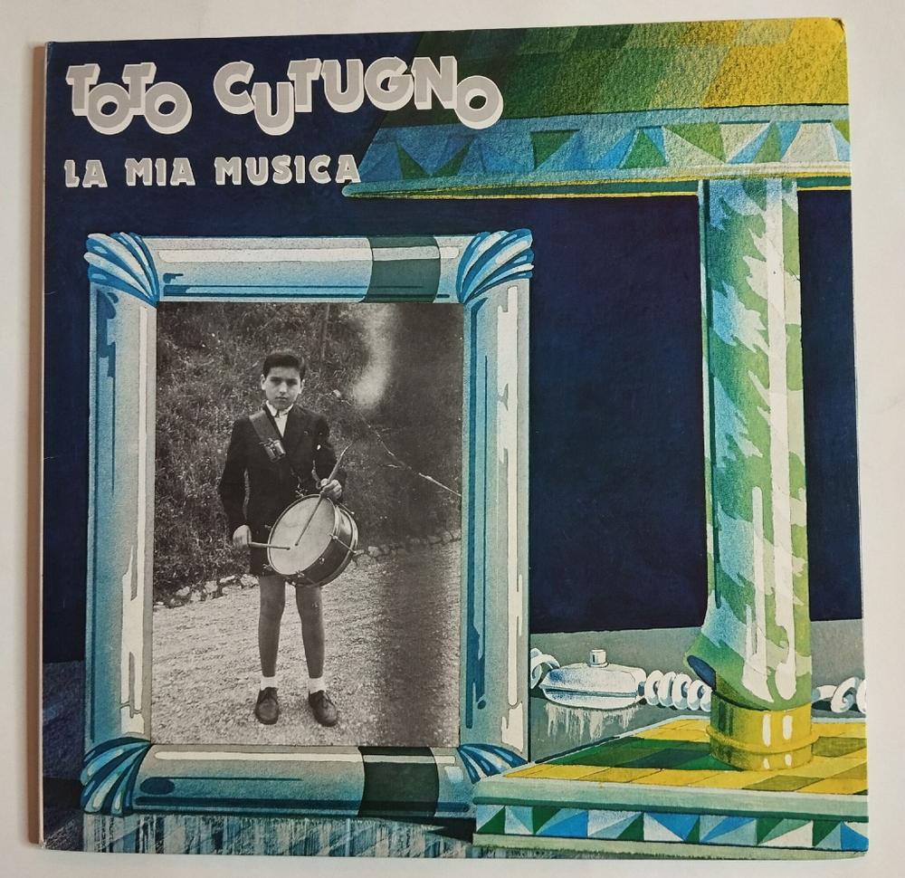 Винтажная виниловая пластинка LP Toto Cutugno La Mia Musica (Italy 1981)