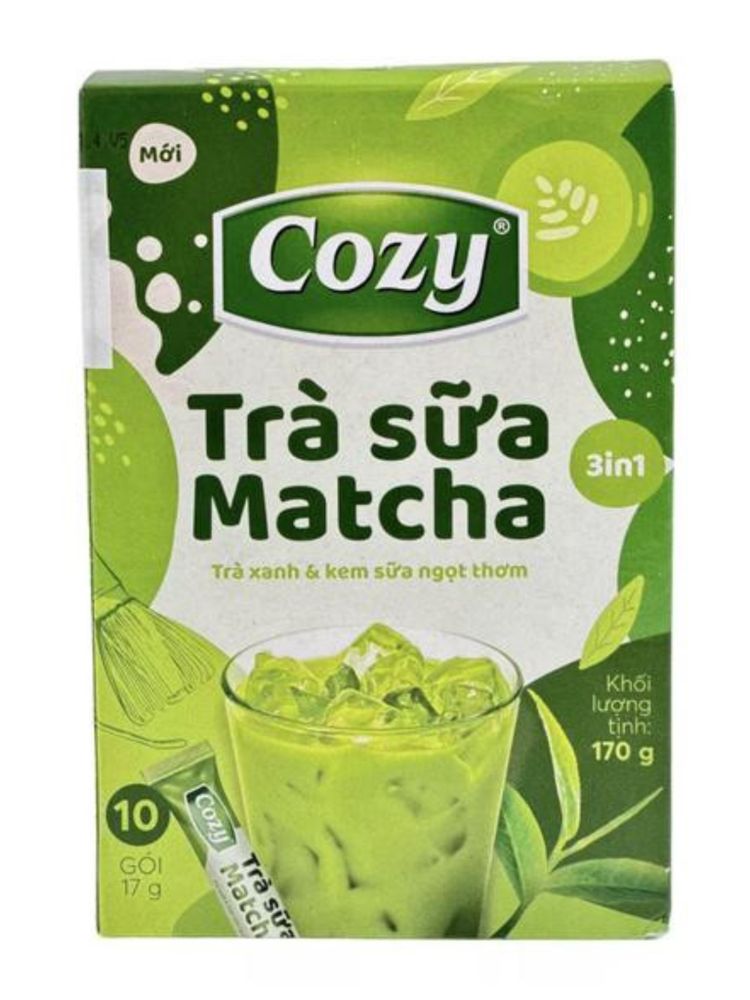 Чай Матча Латте Cozy Matcha latte 10 стиков x 4 упак