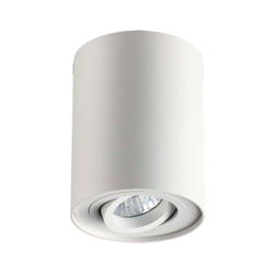 3564/1C HIGHTECH ODL18 000 белый Потолочный накладной светильник IP20 GU10 1*50W 220V PILLARON