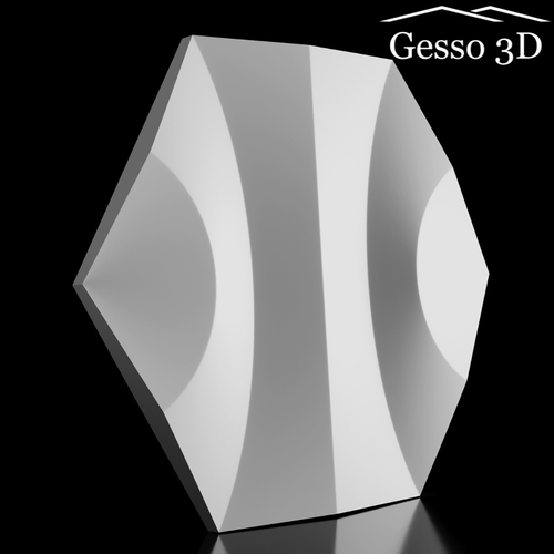Гипсовая 3D панель Florida