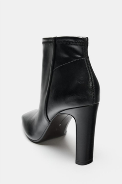 ZARA БОТИЛЬОНЫ НА КАБЛУКЕ, ЧЕРНЫЙ