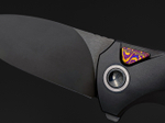 Складной нож Abel Tmax black DLC timascus