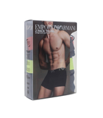 Трусики-боксеры 2шт. Emporio Armani - черный(111210 3F715)