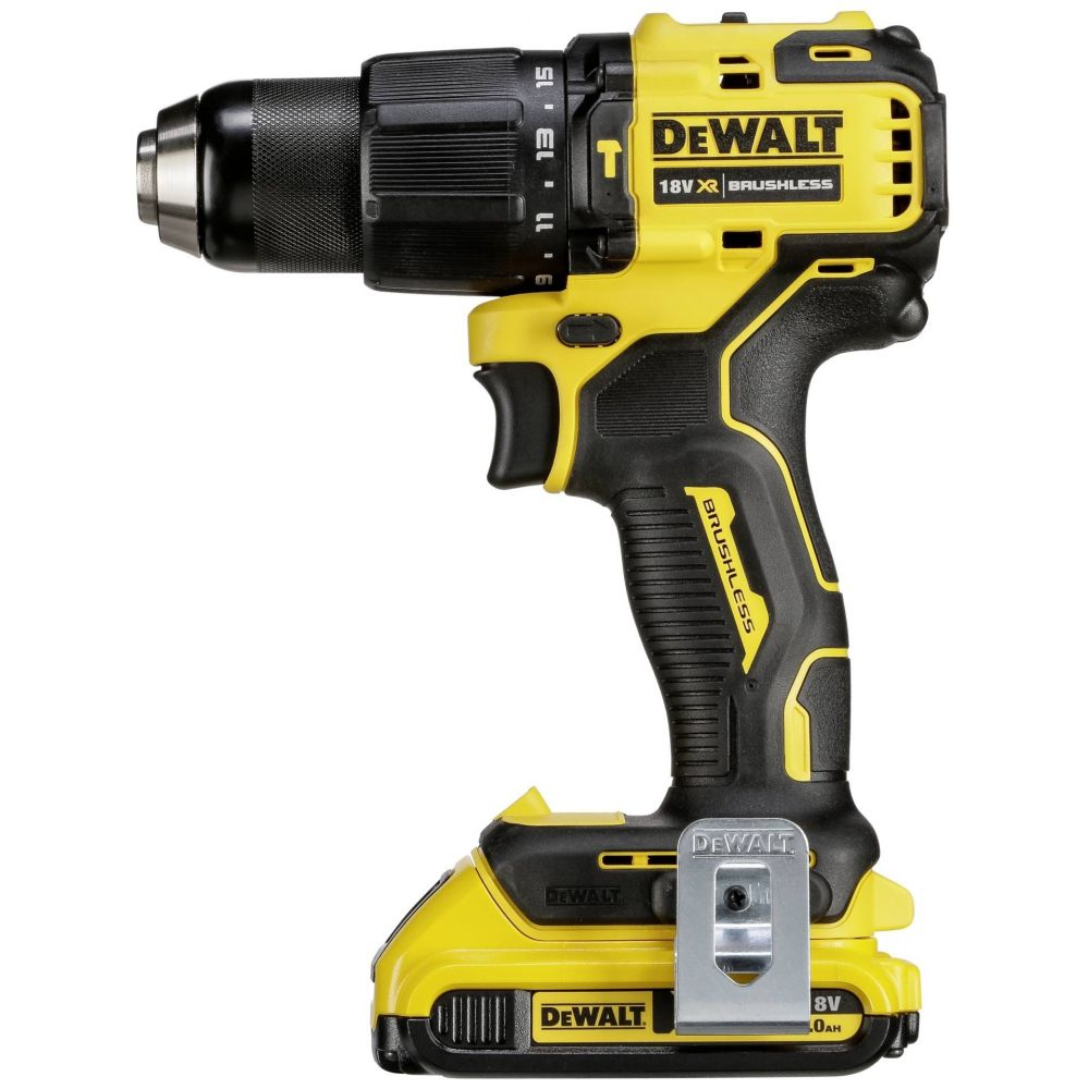 Дрель аккумуляторная DE WALT DCD 709 D2T-QW